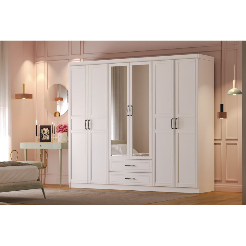 Armoire Ayreanna, H 82,5 po x l 82,5 po x P 19,7 po