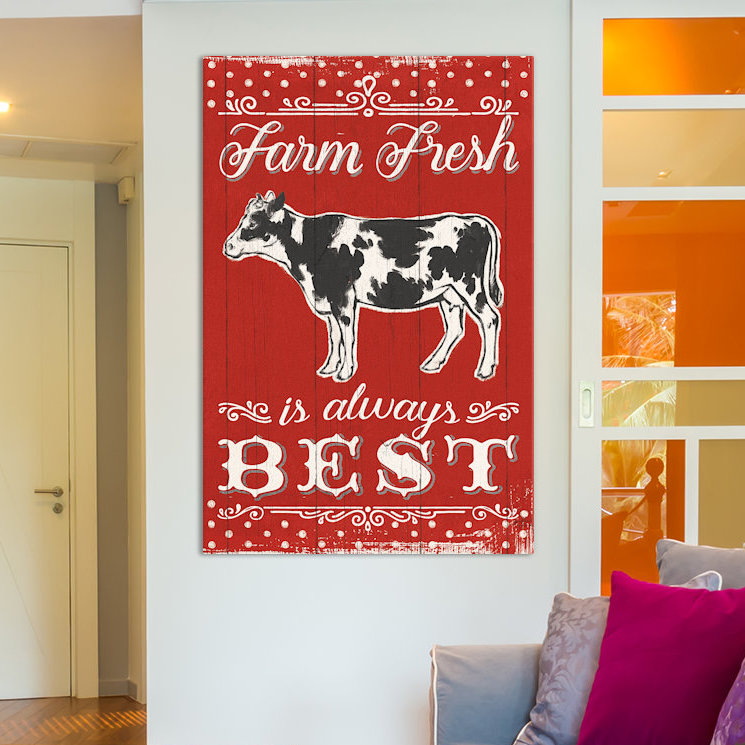Publicité sur toile tendue les agriculteurs market vii, H 26 po x l 18 po x P 1,5 po