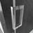 60'' W 76'' H Frameless Rectangle Reversible Shower Stall-61567856