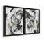 «Electron Net I», ensemble de 2 peintures sur toile encadrées-1044308189-1044308195