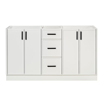 Armoire à double cuve en chêne Ariel Kelley