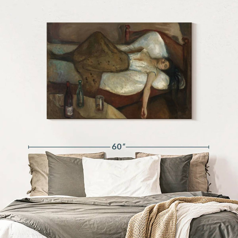 Leisha le jour d'après II, 1894, H 32 po x l 48 po