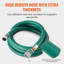 Raccords complets pour boyau d'aspiration vert de haute qualité 2 po x 20 pi VEVOR