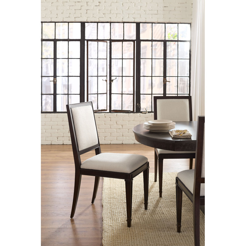 Jackson Upholstered Dining Chair, Midnight Arabica