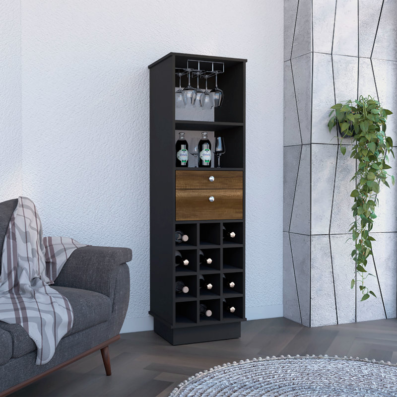 Schuldt Bar Cabinet with Wine Storage