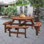 Table de pique-nique d'extérieur Raeis-322077092