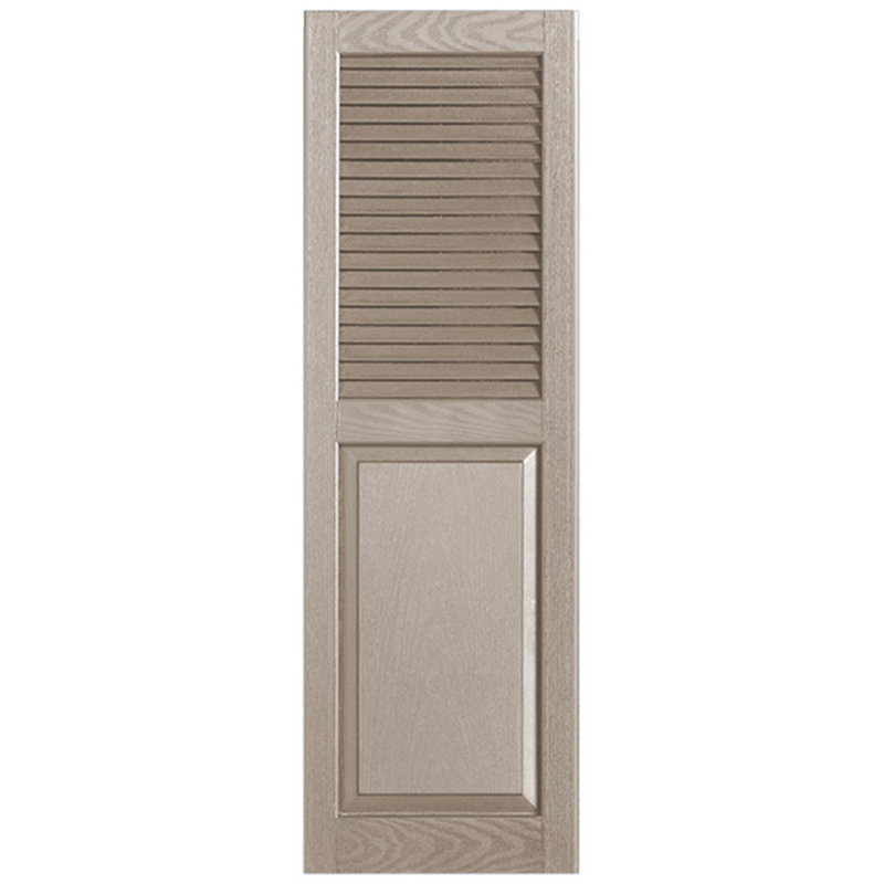 Combinaison droite à persiennes combinées, 12 po, 50 po, Grès