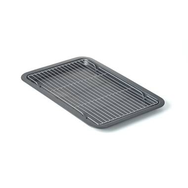 KitchenAid Nonstick Aluminized Steel Baking Sheet, 13x18-Inch, Silver