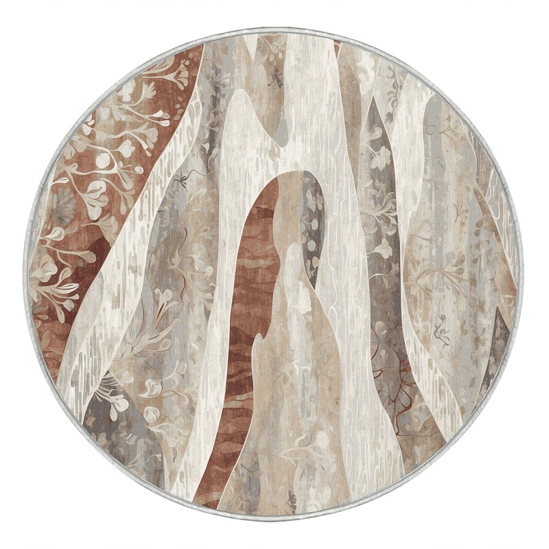 Windswept Harmony Rug, Round 3'