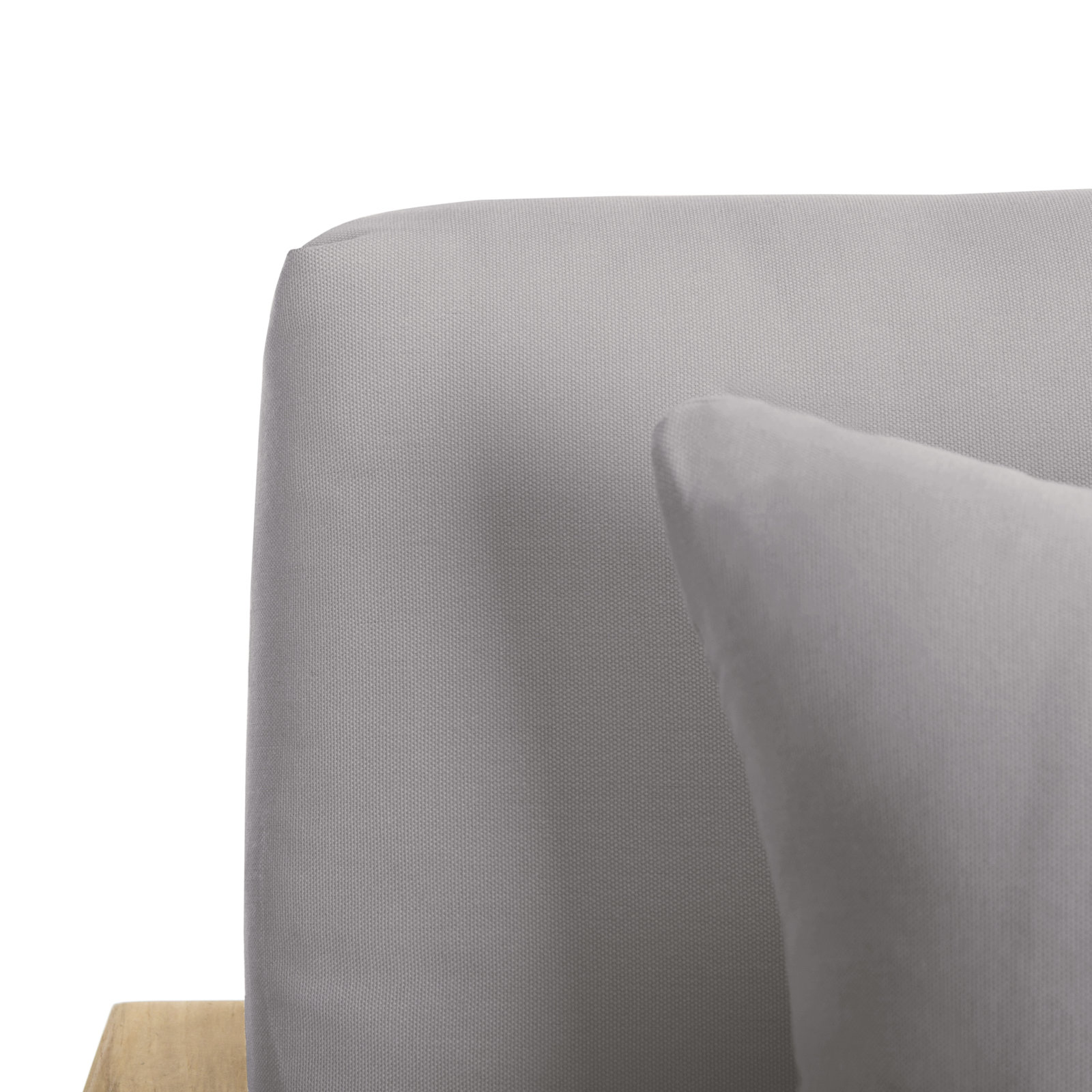 Melrose 24" Cushion Cover, Gray