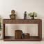 Console Elowen de 60 po avec 2 tiroirs et table de canapé en bois-211287717
