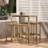 Kriner Wooden Bar Table