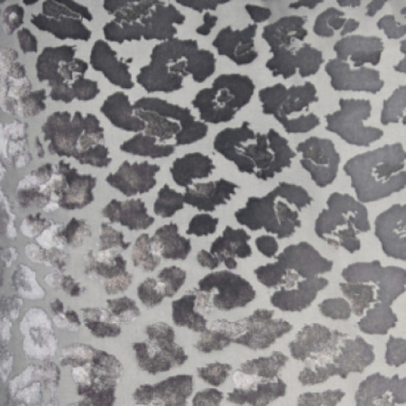 Leopard Square Velvet Pillow, Square 20"H x 20"W, Leopard Wildberry