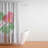 DENY Designs flamingo flower Shower Curtain