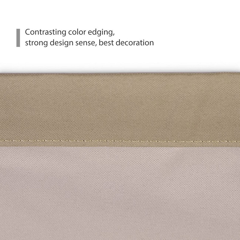 Amairah Nylon Yard/Privacy Fence, Taupe, 75cm H x 600cm W