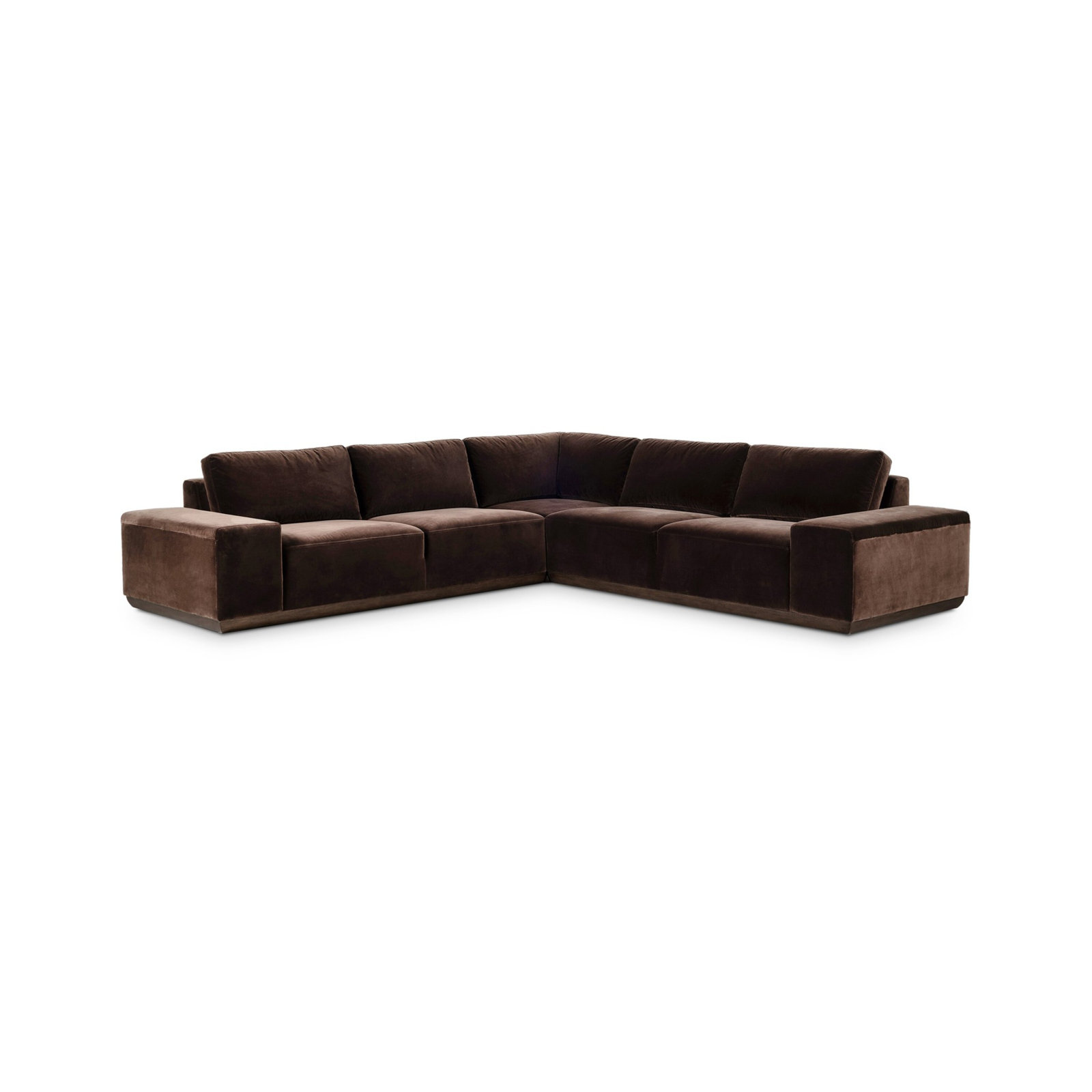 Jianna Velvet Corner Sectional
