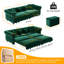 Canapé-lit modulaire 3-en-1 de 89 po Odesser-1187050017