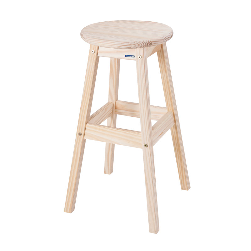 Solid Wood Counter Stool