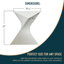 Table d'appoint en plastique ABS Barthold-94923790-126571399