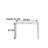 Red Oak Console Table-107803027