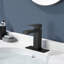 Robinet de salle de bain à poignée simple en acier inoxydable-103539563