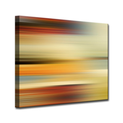 « blur stripes l », impression sur toile