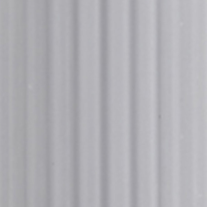 Grecian Collenette Unscented Taper Candle, 7" H x 1.25" W x 1.25" D, Gray