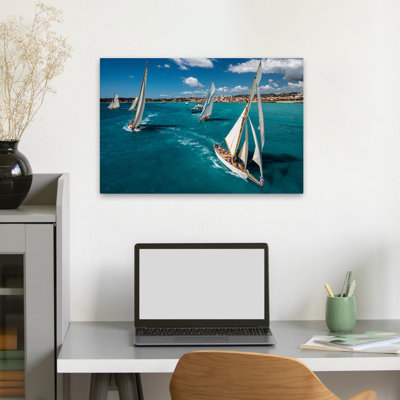 Pelissier – Race Start - Landscape Photography Realism Seascape Art