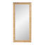 Miroir de plancher en rotin Lacie, brun naturel-595884968