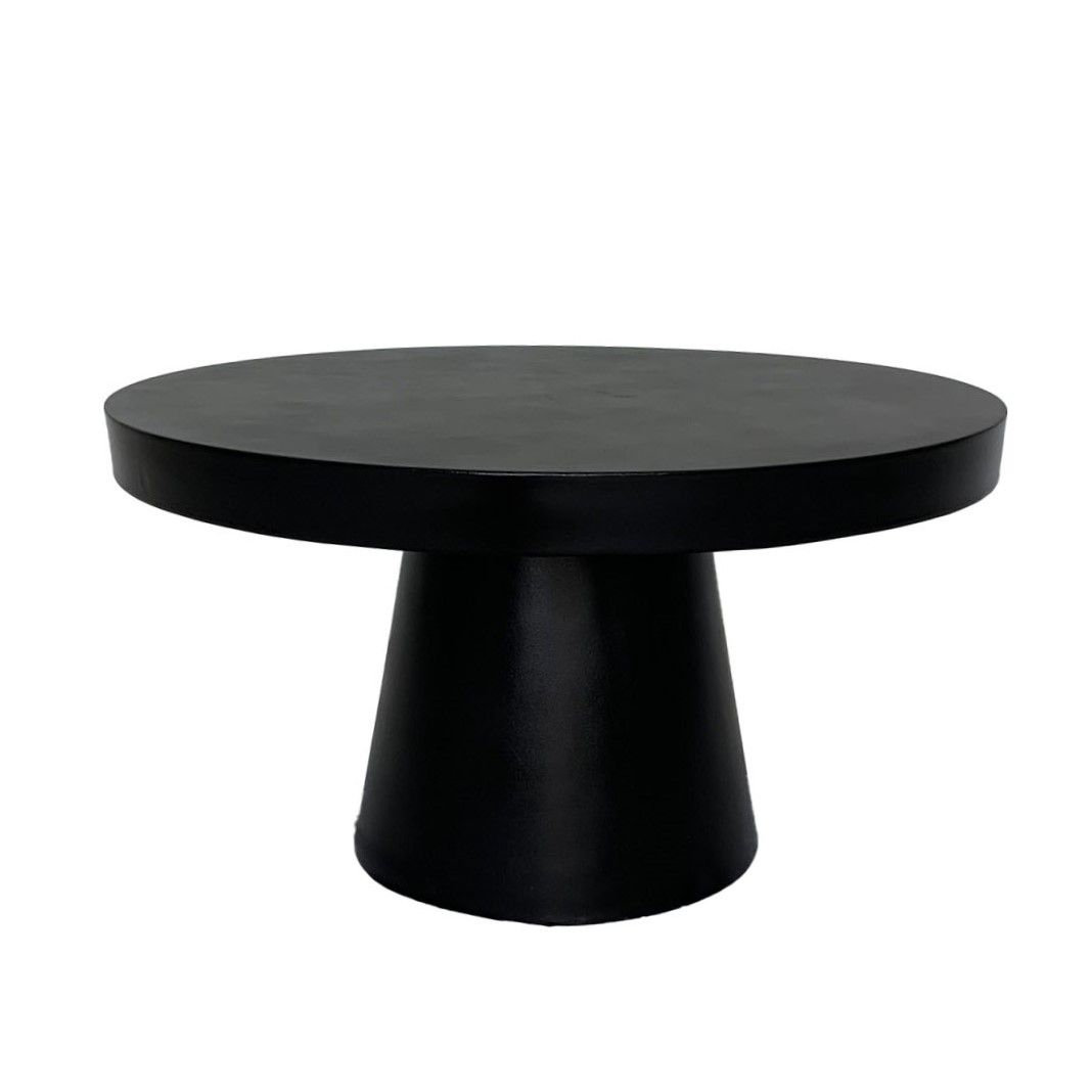 Prevelly 28" Patio Table, Black