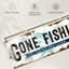 «Gone Fishing», impression sur toile-438635265