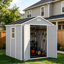 Plastic Outdoor Garden Storage Shed-1935053540