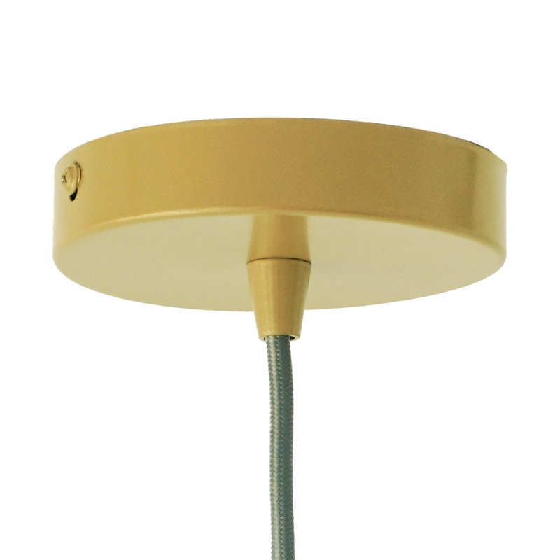 Luminaire suspendu Gemma - doré et transparent 110-120V 1PC