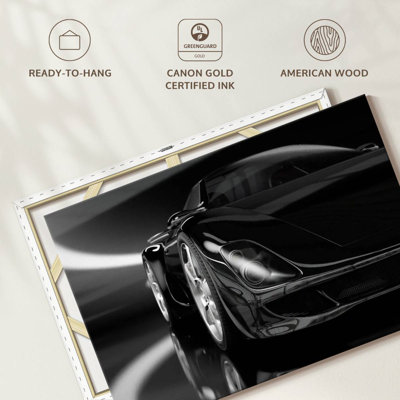 Mehar Pitch Black Sports Car