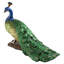 Peacocks Animals Weather Resistant UV Resistant Polyresin Garden Statue
