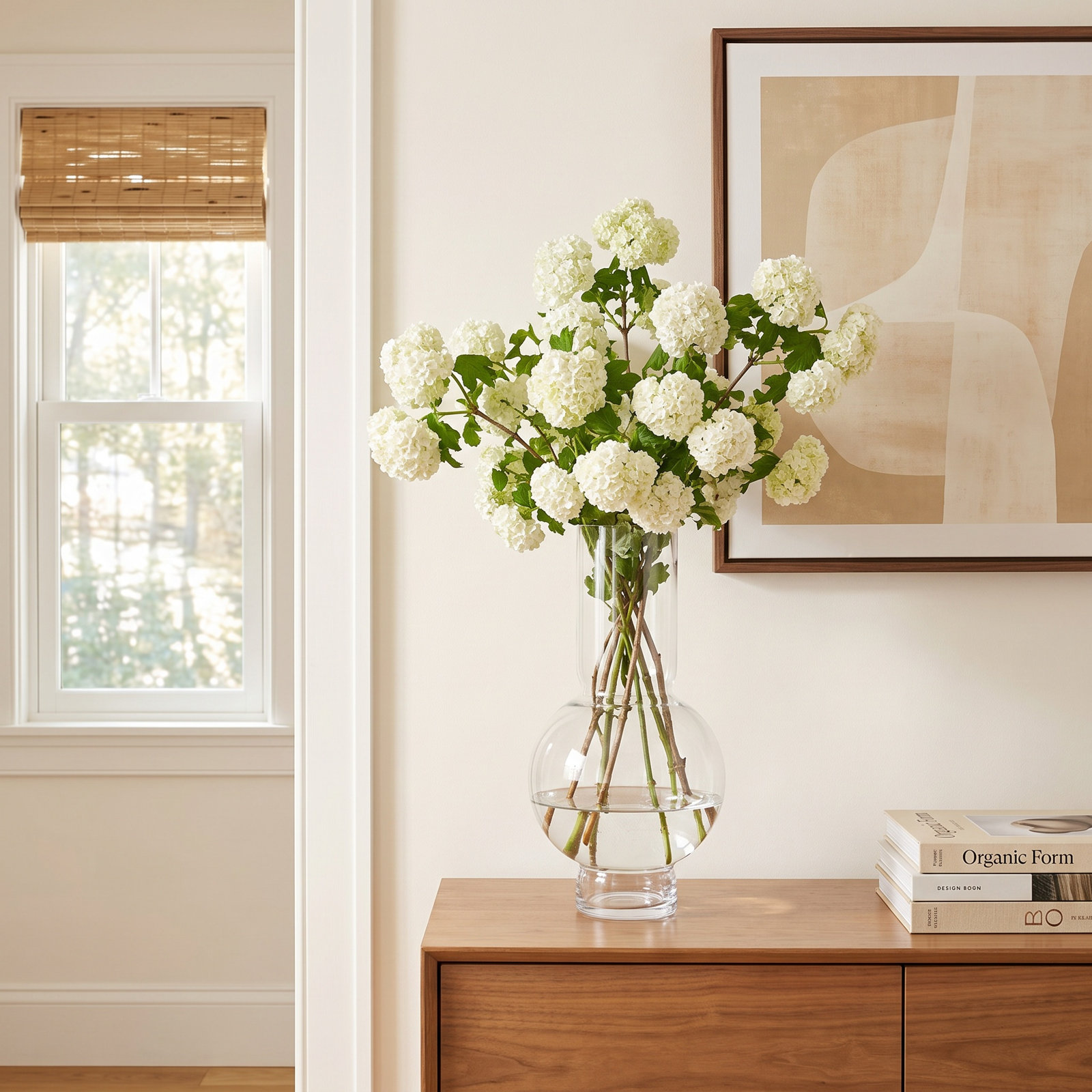 19.75'' Glass Table Vase, Clear