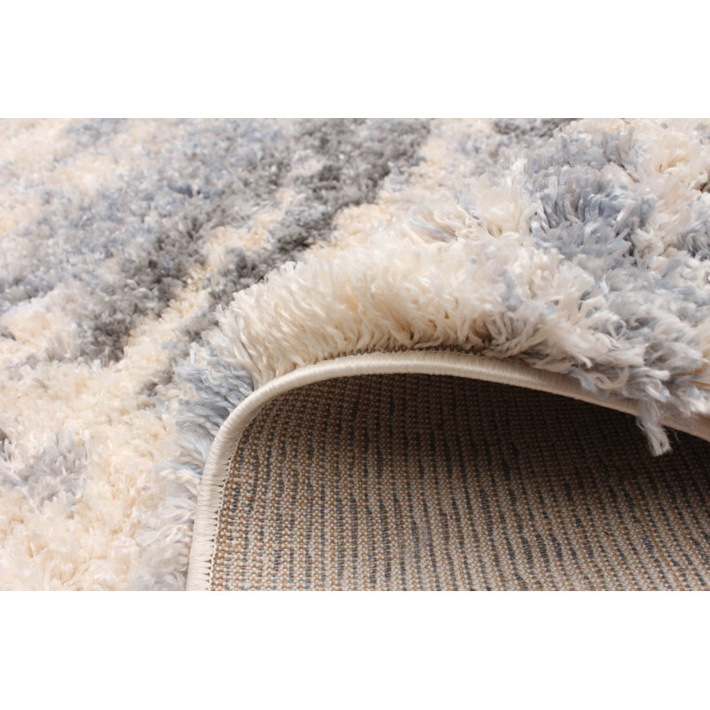 Tapis crème / gris Barnesbury, Rectangle 3 pi 11 po x 5 pi 7 po
