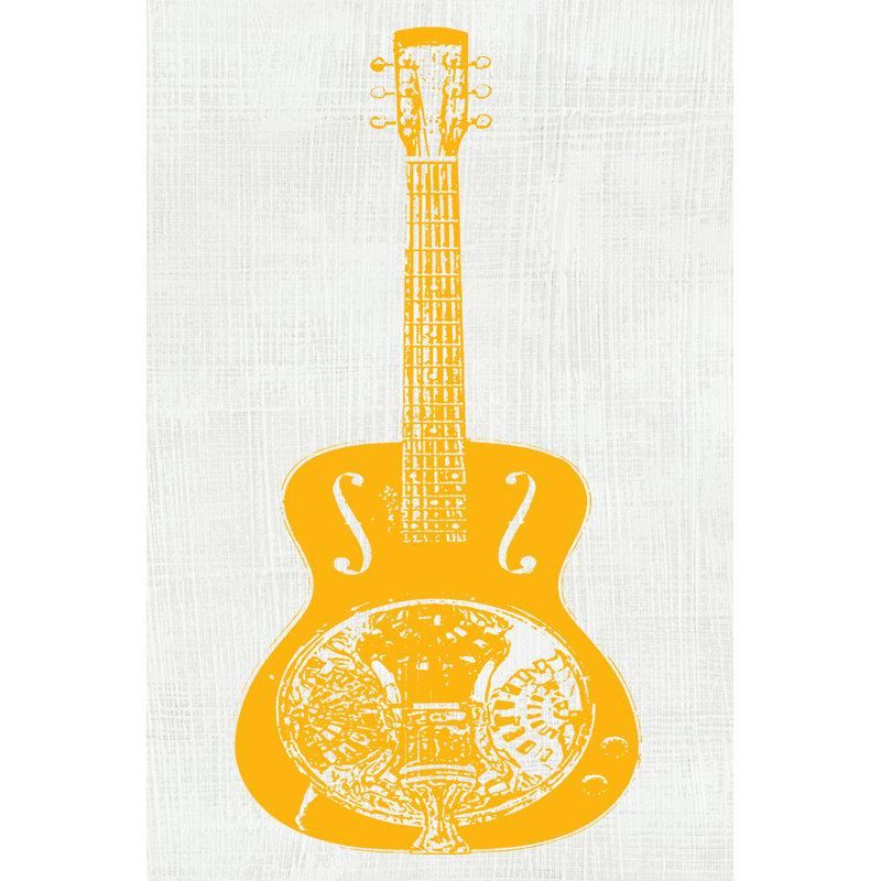 Guitar Collector IV by Kevin Wade Inge - Wrapped Canvas Print, 46cm H x 30cm W