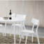 Roma Contemporary White Round Dining Table