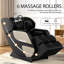 Fauteuil de massage inclinable à gravité zéro avec pression d'air complète