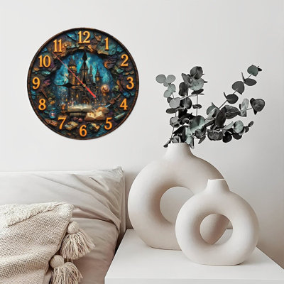 fantaisie horloge de château mystique magie gothique