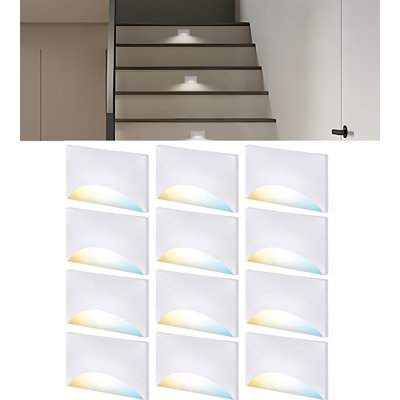LED Aluminum Stair Light Color Temperature Selectable
