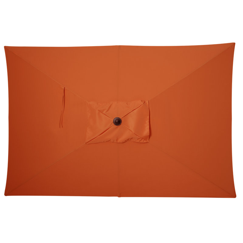 Shinetta 6,5 x 10 pi Parasol carré, Orange