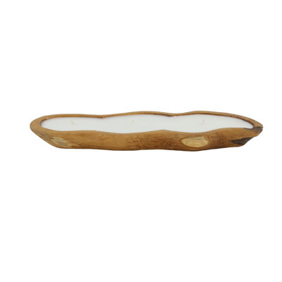 Plat rond en bois