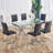 Dining Chairs Set of 2, Upholstered Dining Chairs With Chrome Base, Comfortable Kitchen Chairs For Dining Room Or Apartment-1276216639-1276216634
