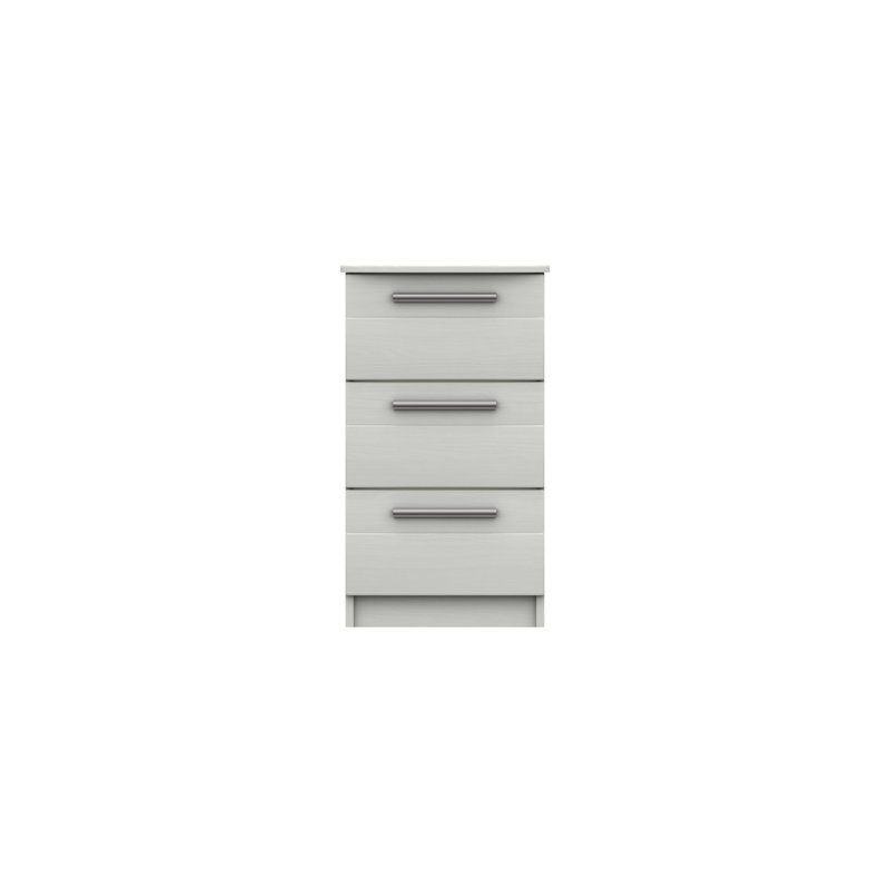 Mcginley 39.8cm W Manufactured Wood Bedside Table, White