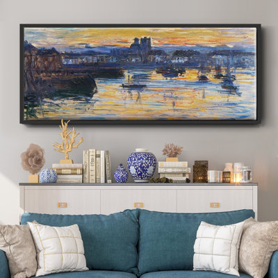 " The Port Of Dieppe, Evening, 1882 "