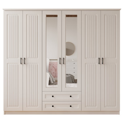 Amarnath 6 Door Wardrobe
