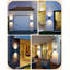 Matte Black Outdoor Bulkhead Light