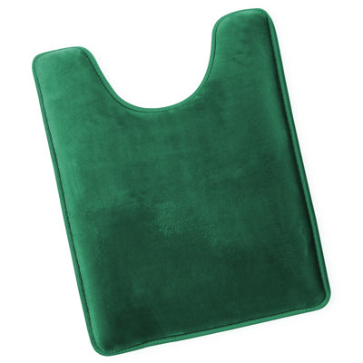 Ultra-soft, absorbent viscoelastic foam mat with non-slip backing